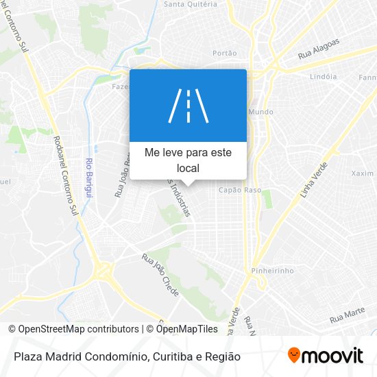 Plaza Madrid Condomínio mapa