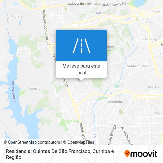 Residencial Quintas De São Francisco mapa