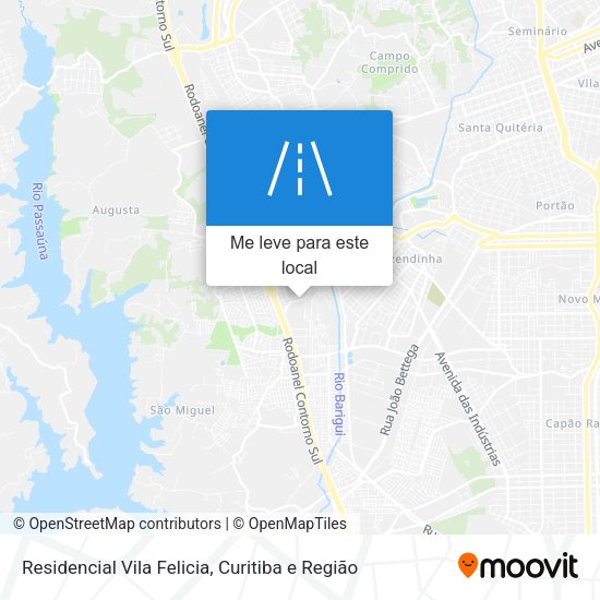 Residencial Vila Felicia mapa