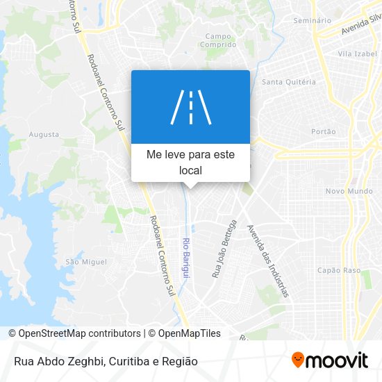 Rua Abdo Zeghbi mapa