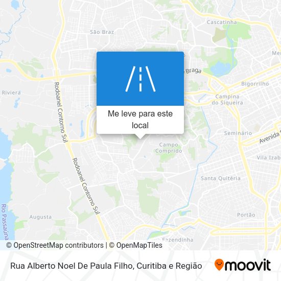 Rua Alberto Noel De Paula Filho mapa