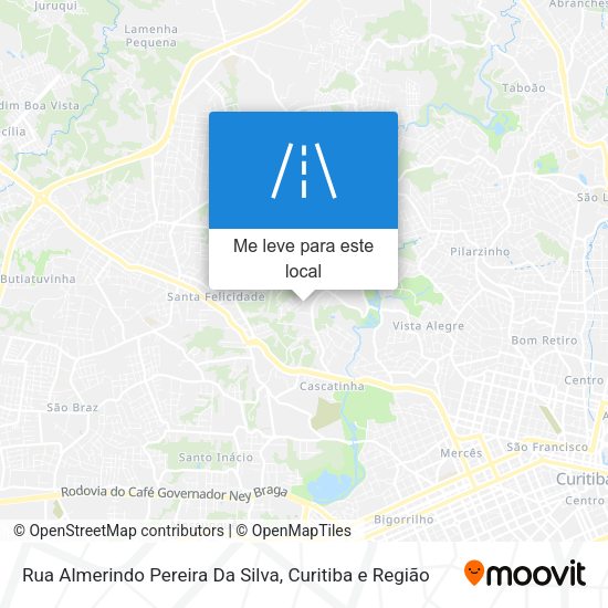 Rua Almerindo Pereira Da Silva mapa
