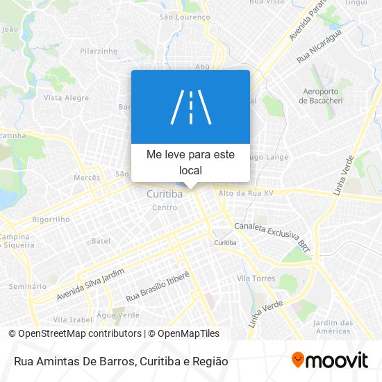 Rua Amintas De Barros mapa