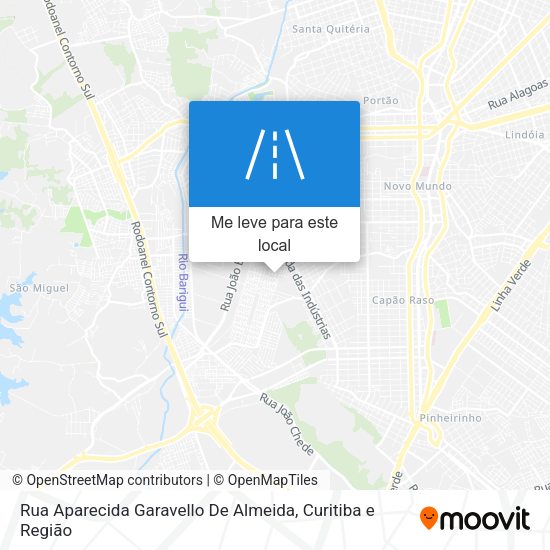 Rua Aparecida Garavello De Almeida mapa