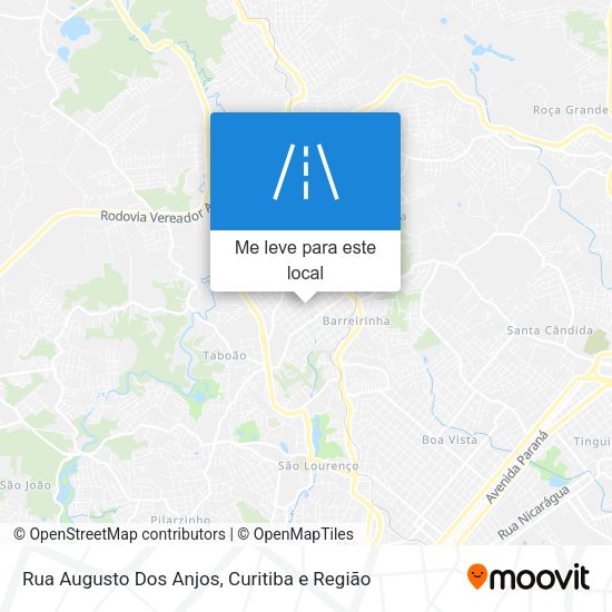 Rua Augusto Dos Anjos mapa