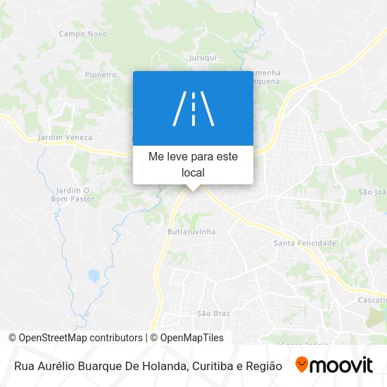 Rua Aurélio Buarque De Holanda mapa