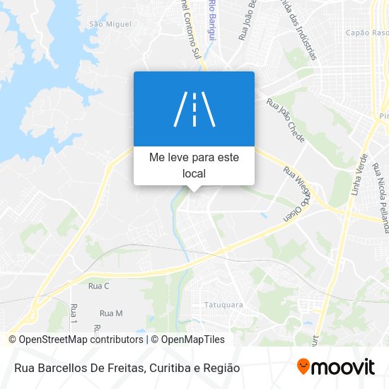Rua Barcellos De Freitas mapa