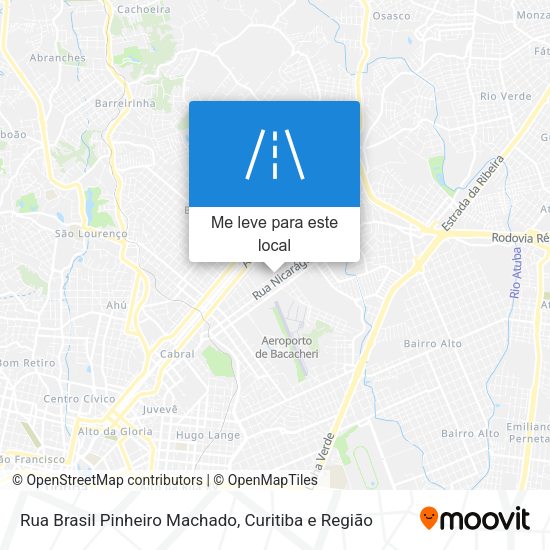 Rua Brasil Pinheiro Machado mapa