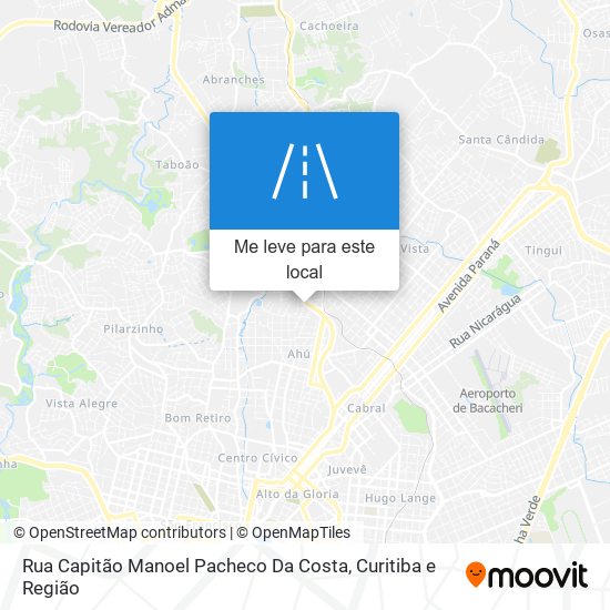 Rua Capitão Manoel Pacheco Da Costa mapa