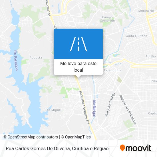 Rua Carlos Gomes De Oliveira mapa