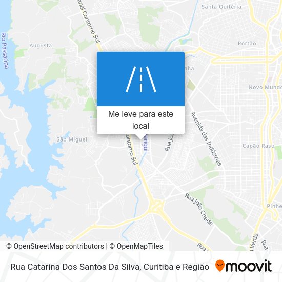 Rua Catarina Dos Santos Da Silva mapa