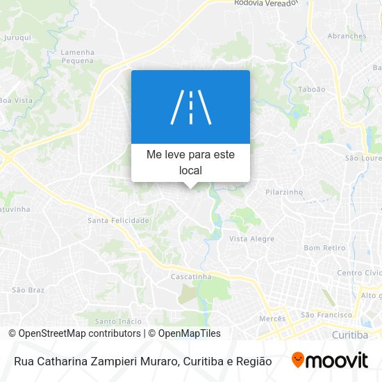 Rua Catharina Zampieri Muraro mapa