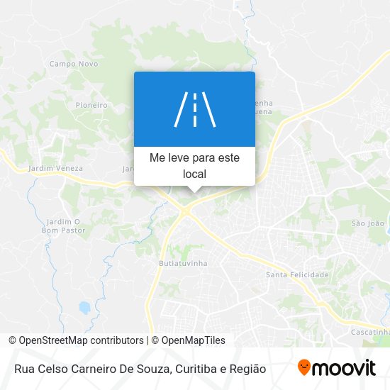 Rua Celso Carneiro De Souza mapa