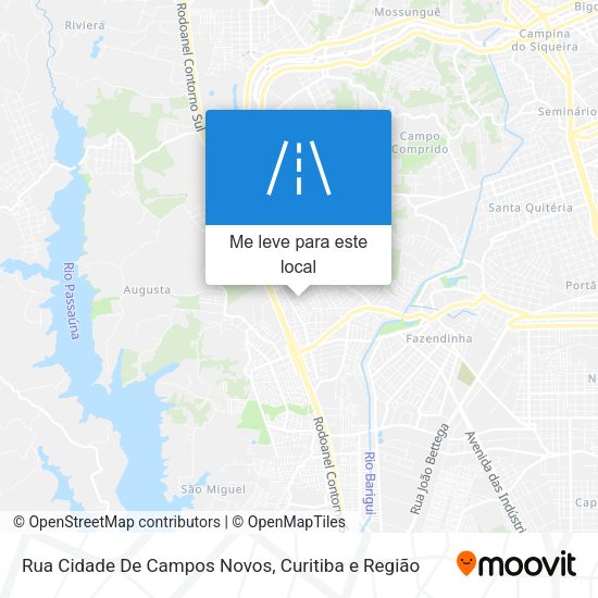 Rua Cidade De Campos Novos mapa