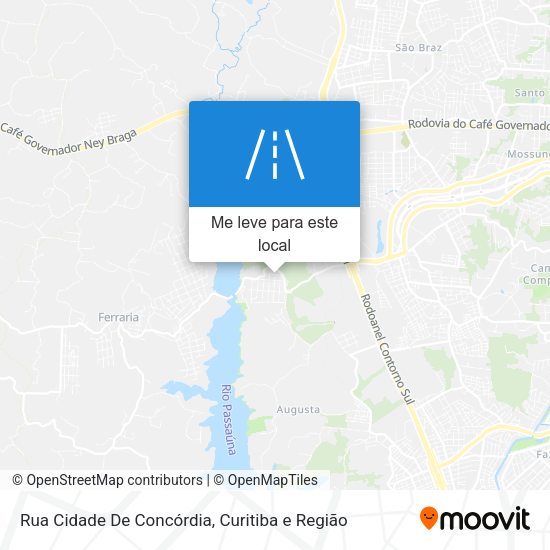 Rua Cidade De Concórdia mapa