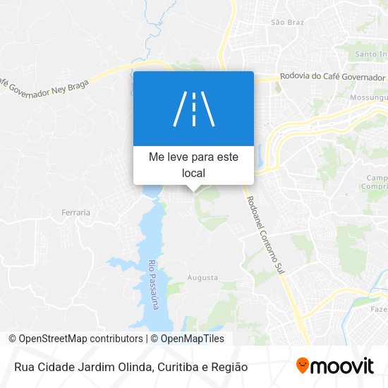 Rua Cidade Jardim Olinda mapa