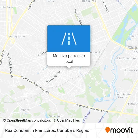 Rua Constantin Frantzeros mapa