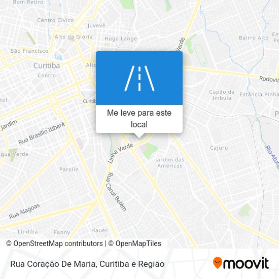 Rua Coração De Maria mapa