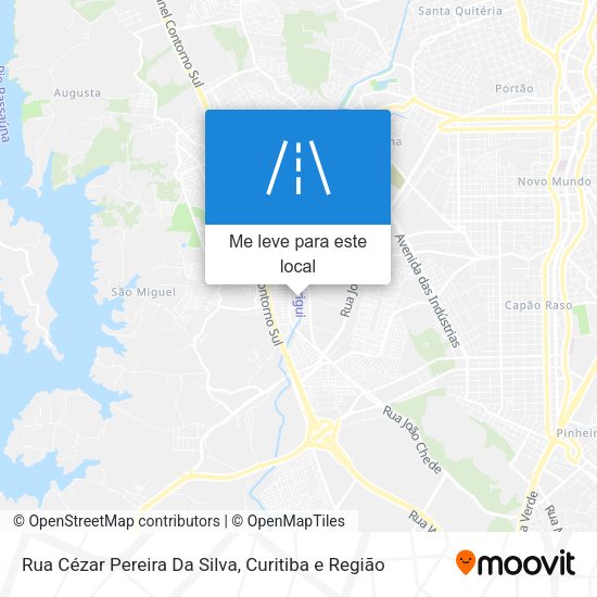 Rua Cézar Pereira Da Silva mapa
