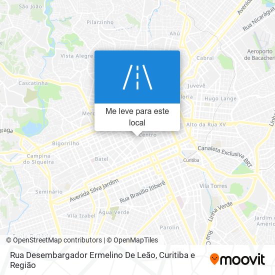 Rua Desembargador Ermelino De Leão mapa