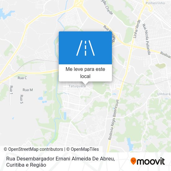 Rua Desembargador Ernani Almeida De Abreu mapa