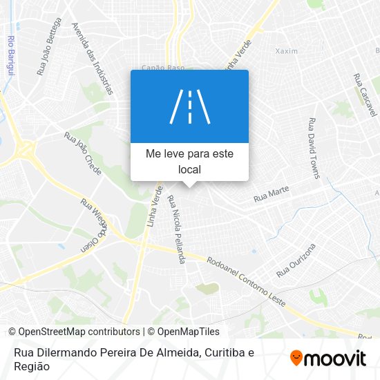Rua Dilermando Pereira De Almeida mapa