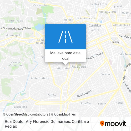 Rua Doutor Ary Florencio Guimarães mapa
