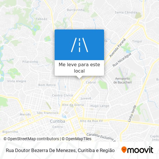 Rua Doutor Bezerra De Menezes mapa