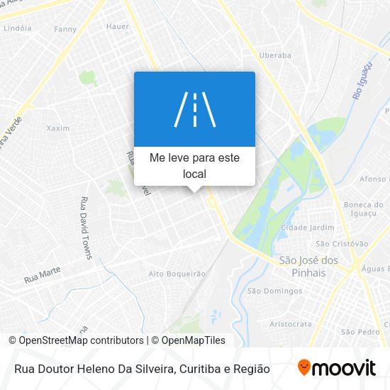 Rua Doutor Heleno Da Silveira mapa