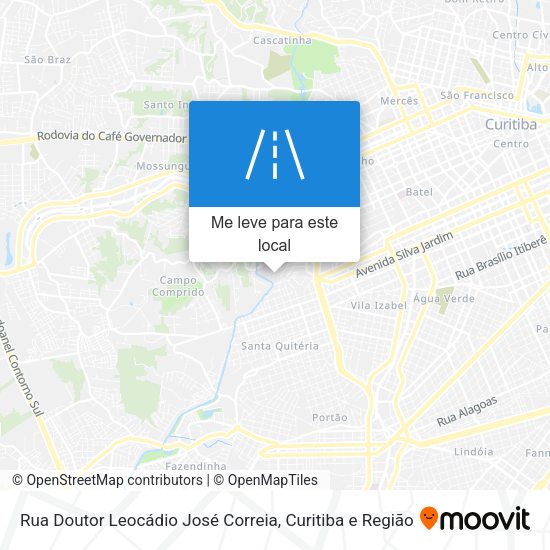 Rua Doutor Leocádio José Correia mapa