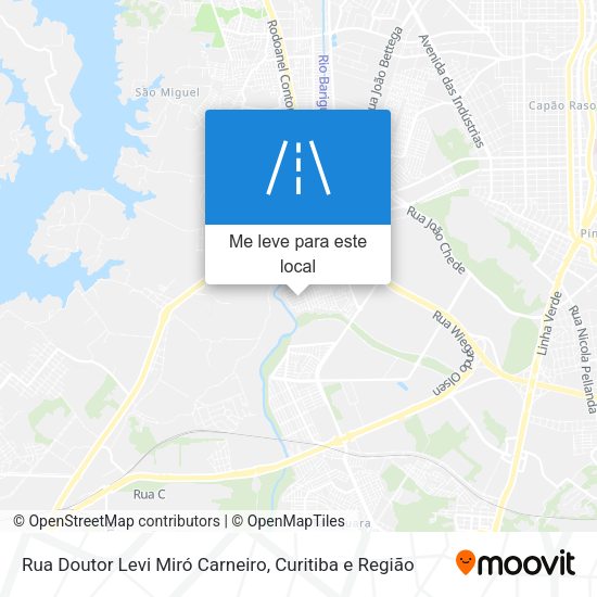 Rua Doutor Levi Miró Carneiro mapa