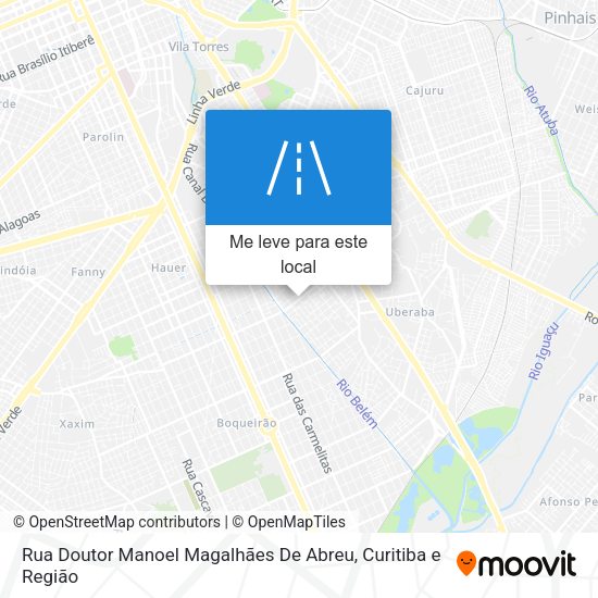 Rua Doutor Manoel Magalhães De Abreu mapa