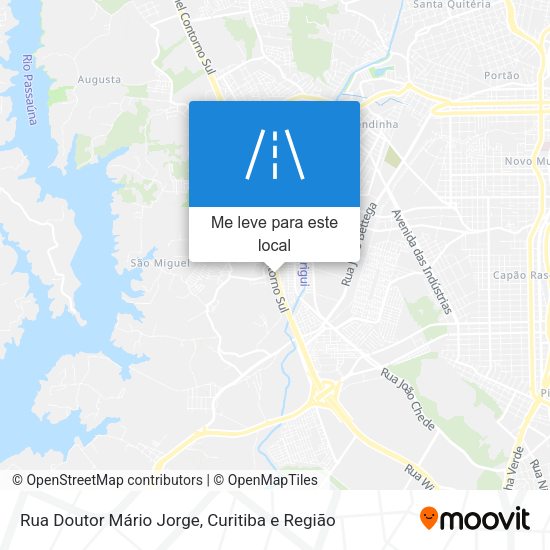 Rua Doutor Mário Jorge mapa