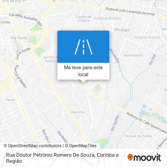 Rua Doutor Petrônio Romero De Souza mapa