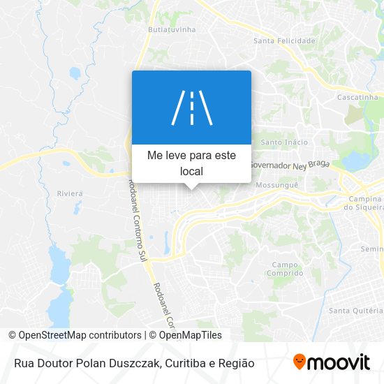 Rua Doutor Polan Duszczak mapa