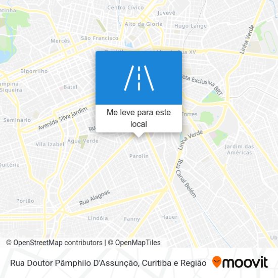 Rua Doutor Pâmphilo D'Assunção mapa