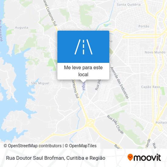 Rua Doutor Saul Brofman mapa