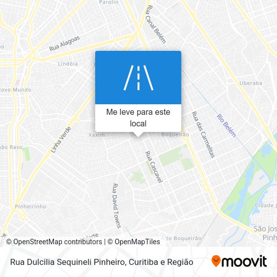 Rua Dulcilia Sequineli Pinheiro mapa