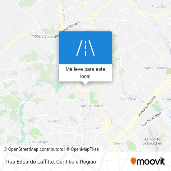 Rua Eduardo Laffitte mapa