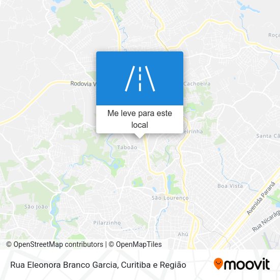 Rua Eleonora Branco Garcia mapa