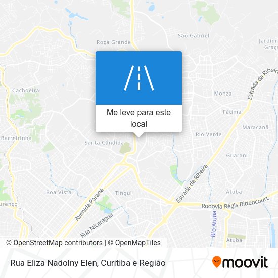 Rua Eliza Nadolny Elen mapa