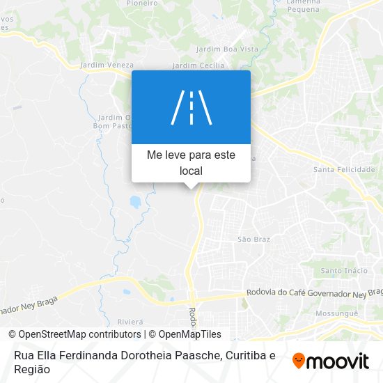 Rua Ella Ferdinanda Dorotheia Paasche mapa