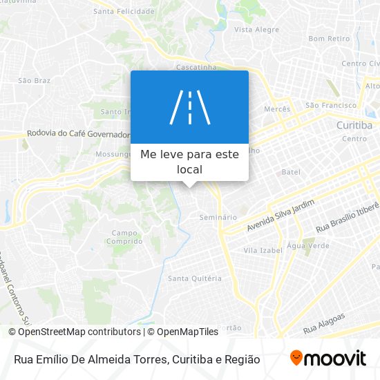 Rua Emílio De Almeida Torres mapa