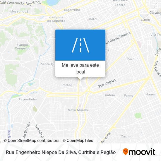 Rua Engenheiro Niepce Da Silva mapa