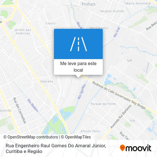 Rua Engenheiro Raul Gomes Do Amaral Júnior mapa