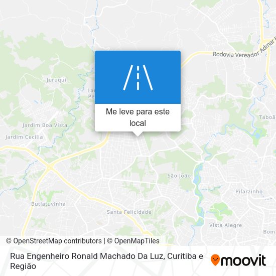 Rua Engenheiro Ronald Machado Da Luz mapa