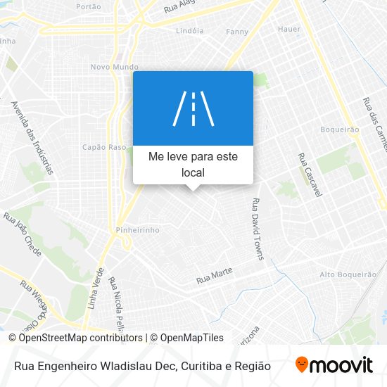 Rua Engenheiro Wladislau Dec mapa