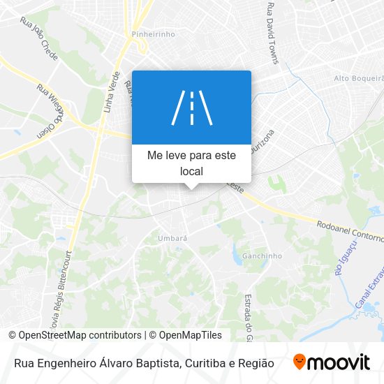 Rua Engenheiro Álvaro Baptista mapa