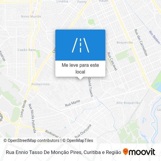 Rua Ennio Tasso De Monção Pires mapa