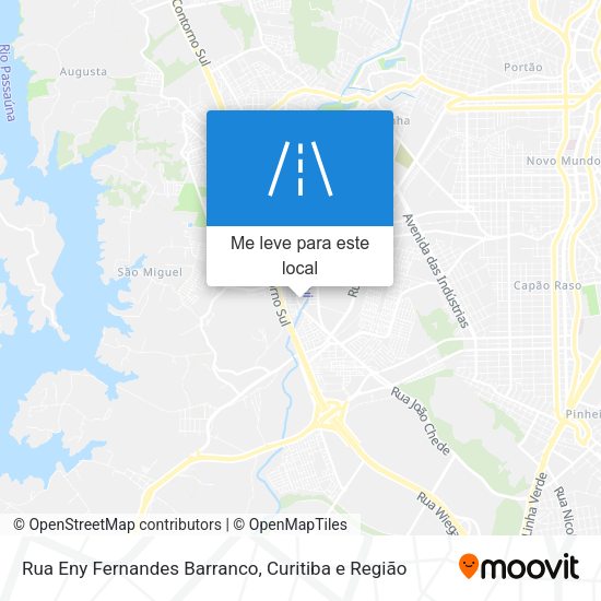 Rua Eny Fernandes Barranco mapa